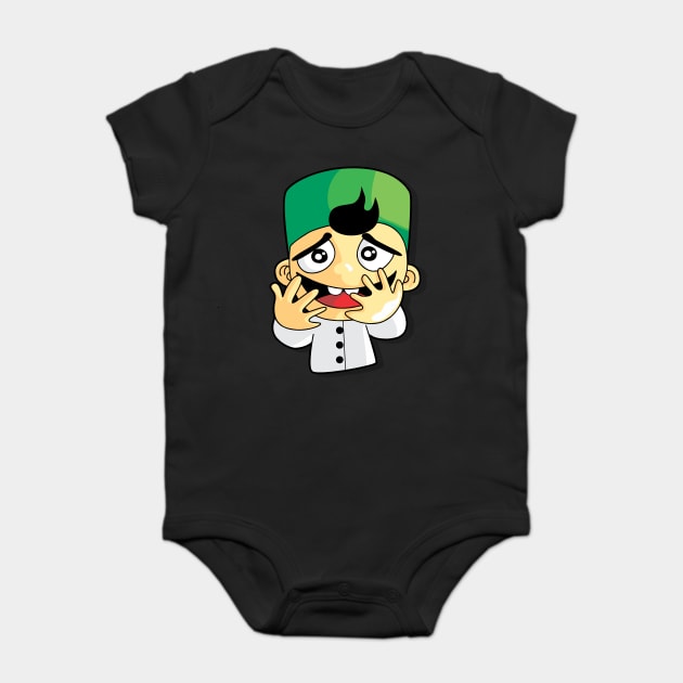Funny  Moslem Boy Laughing Baby Bodysuit by Urbanprint